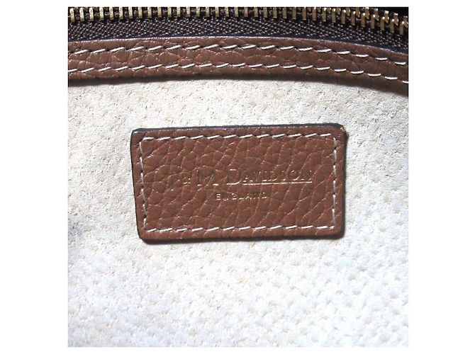 Autre Marque J&M Davidson CHARLIE 2way Lederhandtasche Braun - Ansicht 10