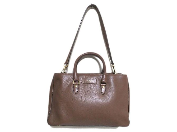 Autre Marque J&M Davidson CHARLIE 2way Lederhandtasche Braun - Ansicht 3