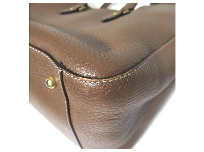 Autre Marque J&M Davidson CHARLIE 2way Lederhandtasche Braun - Ansicht 6