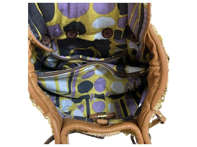Autre Marque Sac Tote à Perles Jamin Puech Beige - vue 4