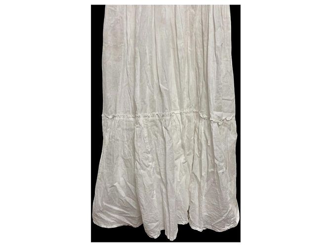 Autre Marque Vestido de voile de algodón La boutique BonBon Blanco - vista 3
