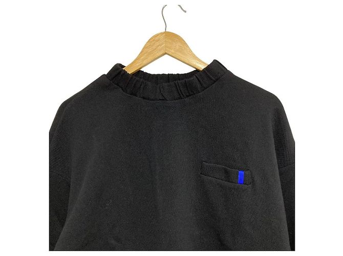 Autre Marque ayane Kanoko Bonding Pullover Blouse Black - view 3