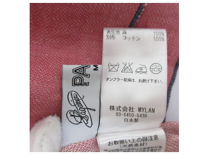 Autre Marque Blusa in lino a spalle scoperte e arricciata MYLAN Rosa - vista 10