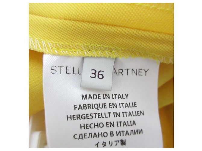 Stella Mc Cartney Shorts Stella McCartney Amarillo - vista 8