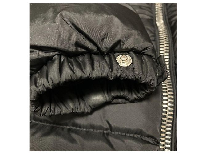 Abrigo de plumón Moncler OROPHIN de cuero Negro - vista 13