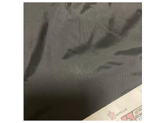 Abrigo de plumón Moncler OROPHIN de cuero Negro - vista 14