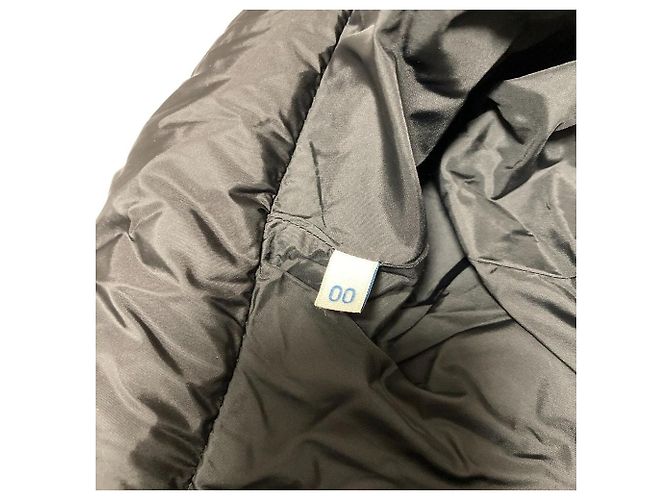 Abrigo de plumón Moncler OROPHIN de cuero Negro - vista 9