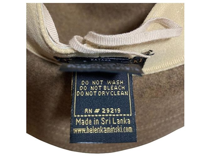 Autre Marque HELEN KAMINSKI KATAKA Wool Felt Hat Brown - view 10