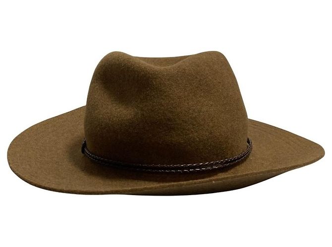 Autre Marque HELEN KAMINSKI KATAKA Wool Felt Hat Brown - view 3