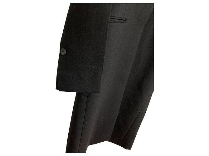 Abrigo largo de lana Salvatore Ferragamo Negro - vista 4