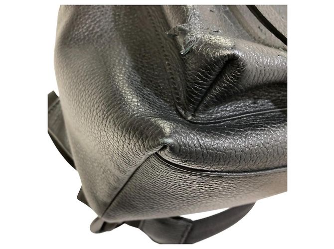 Autre Marque Zaino in pelle Ermanno Scervino Nero - vista 10