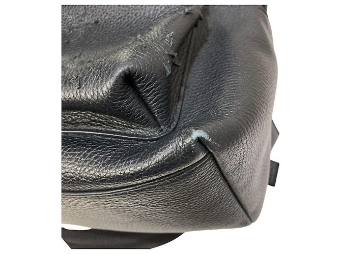 Autre Marque Zaino in pelle Ermanno Scervino Nero - vista 9