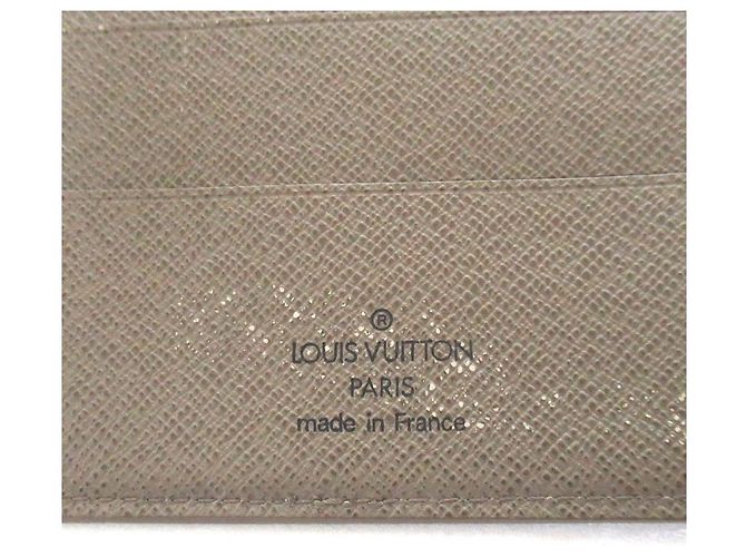 Louis Vuitton Damier Geant Multi Pass Etui Grün Khaki - Ansicht 10