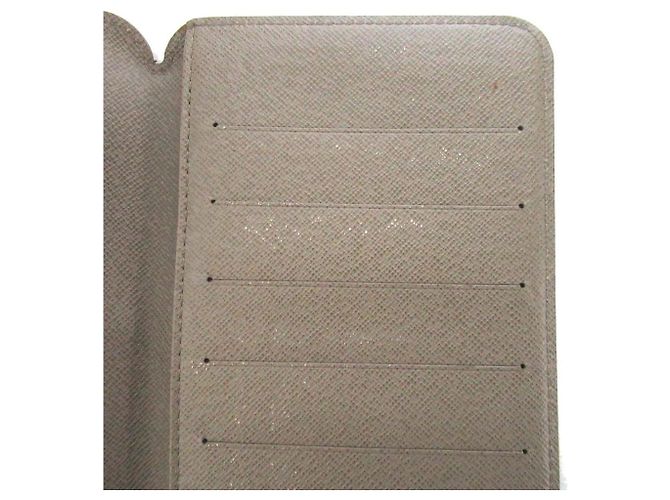 Louis Vuitton Damier Geant Multi Pass Etui Grün Khaki - Ansicht 9