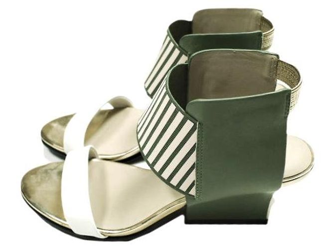 Autre Marque Sandali in pelle Raiko UNITED NUDE Marrone - vista 2