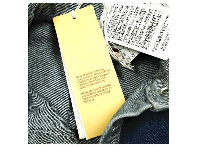 Camicia in denim Marni CAJD0601QS USCU83 Blu - vista 4