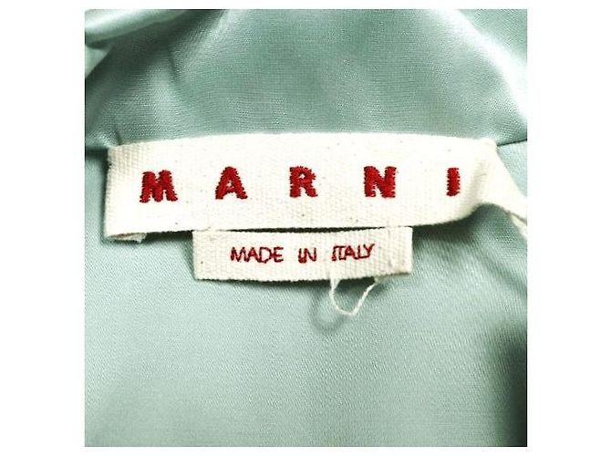 Marni JKMA0288A0 UTP749WR Capospalla in misto cotone Blu - vista 5