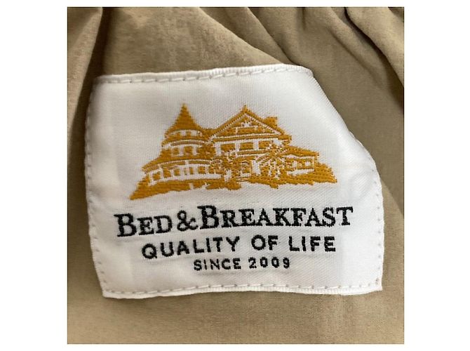 Autre Marque BED&BREAKFAST Pullover elasticizzato 2way con arricciature Beige - vista 4