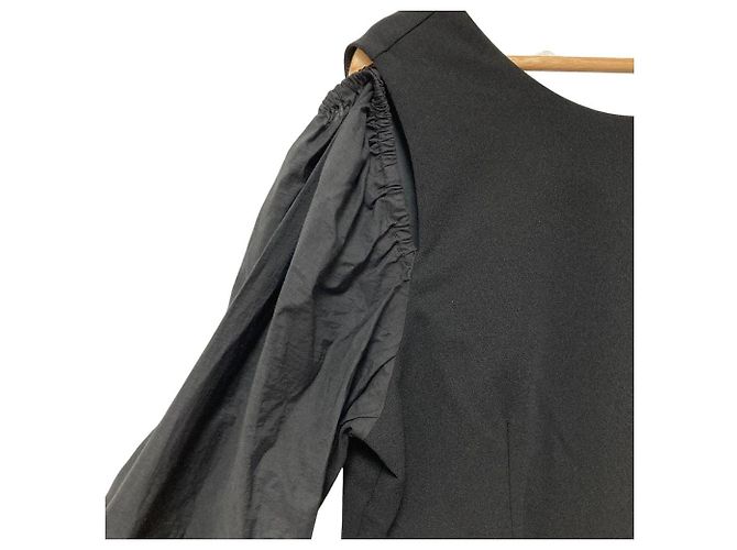 Autre Marque Mewl Drop Puff Jumpsuit Schwarz - Ansicht 4