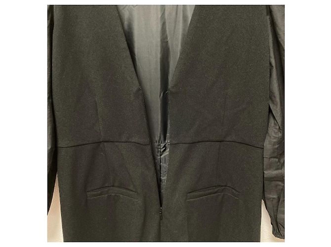 Autre Marque Mewl Drop Puff Jumpsuit Schwarz - Ansicht 5