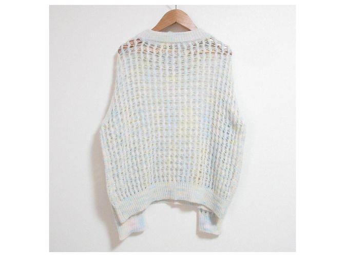 Autre Marque RUSKA VAUNI Pullover de algodón Low Gauge Azul - vista 2