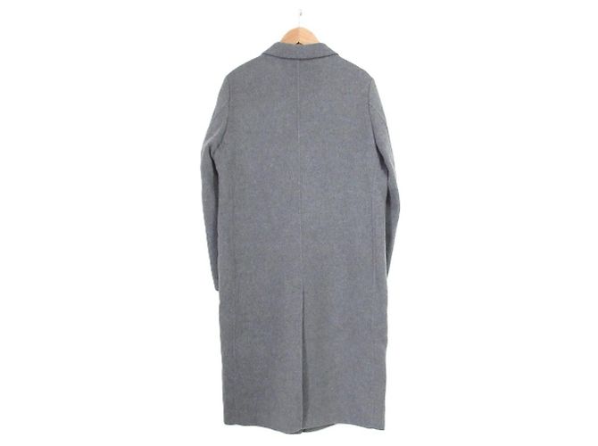 Autre Marque Abrigo de lana Super 140 COCUCA Castaño - vista 2