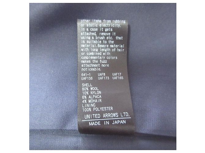 Autre Marque Abrigo de lana shaggy Steven Alan Azul Azul marino - vista 10