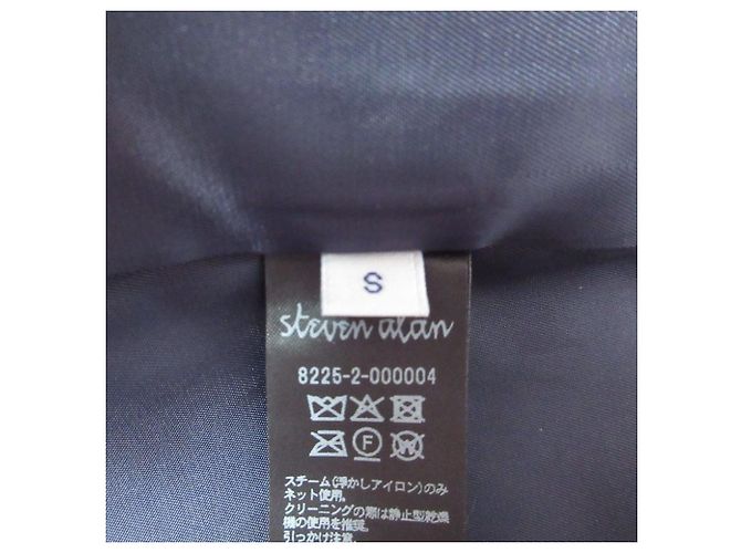 Autre Marque Abrigo de lana shaggy Steven Alan Azul Azul marino - vista 7
