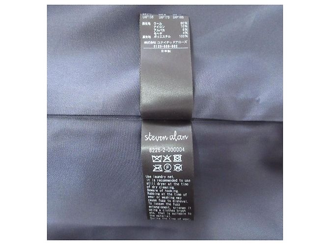 Autre Marque Abrigo de lana shaggy Steven Alan Azul Azul marino - vista 9