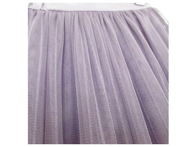 Autre Marque Gonna lunga in tulle a strati ROPE Nero - vista 3