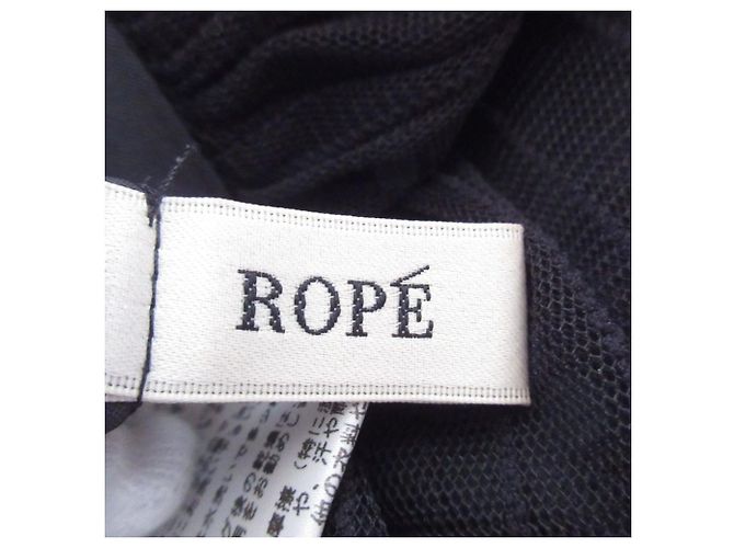 Autre Marque Gonna lunga in tulle a strati ROPE Nero - vista 5
