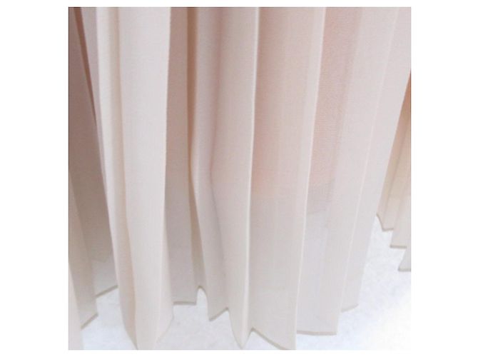 Autre Marque Falda larga plisada ROPE Beige - vista 4