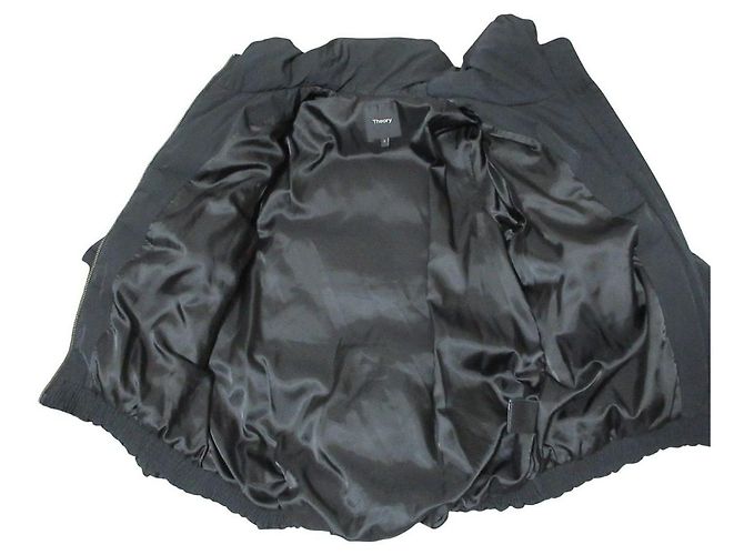 Chaqueta de plumón Theory RIMO TWILL MOMO Negro - vista 5