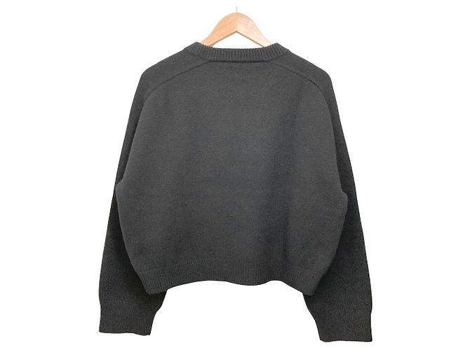 Autre Marque Deuxieme Classe Middle Gauge Knit Pullover Preto - vista 2