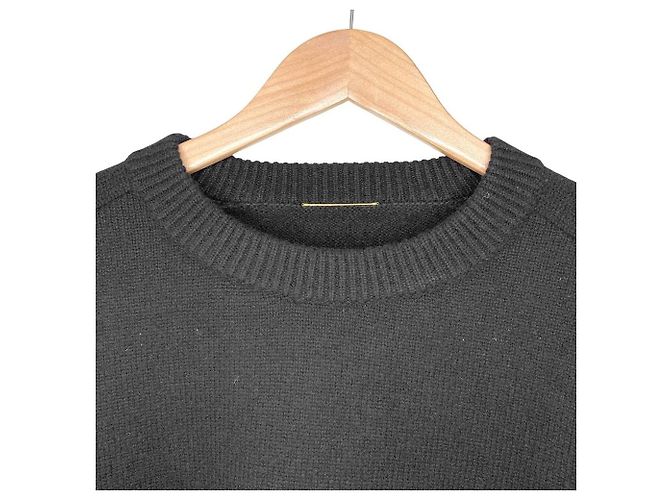 Autre Marque Deuxieme Classe Middle Gauge Knit Pullover Preto - vista 3
