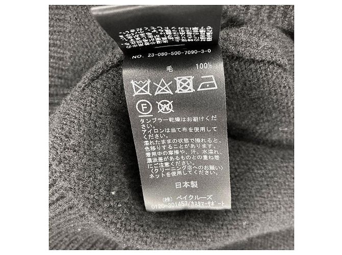 Autre Marque Deuxieme Classe Middle Gauge Knit Pullover Preto - vista 5