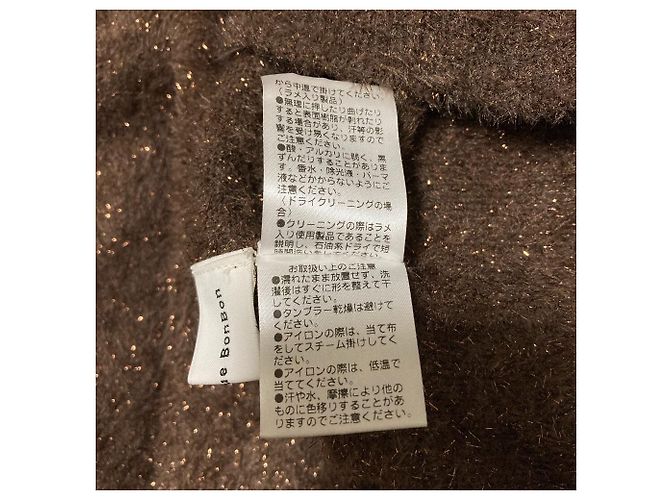 Autre Marque La boutique BonBon Lame Knit Castaño - vista 5