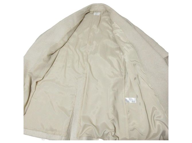 Autre Marque Abrigo largo CELFORD de mezcla de mohair Blanco Crudo - vista 5