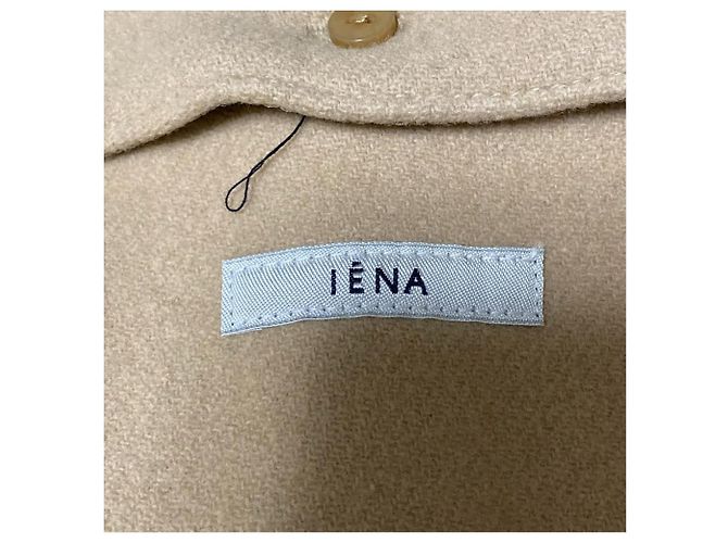 Autre Marque Cappotto in melton IENA Beige - vista 5