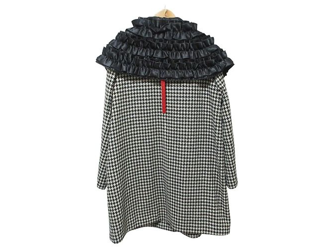 Autre Marque Abrigo de mezcla de lana NOKO OHNO Negro - vista 2
