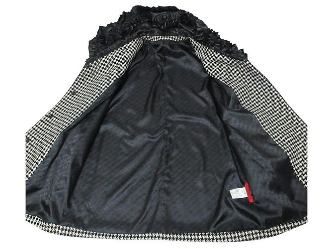 Autre Marque Abrigo de mezcla de lana NOKO OHNO Negro - vista 9