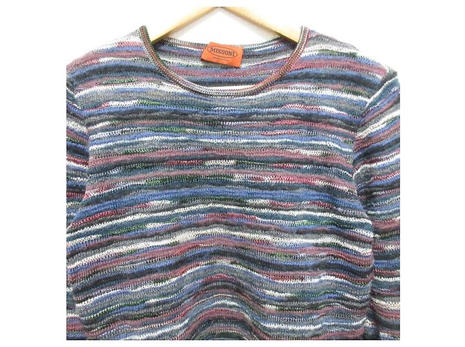 Autre Marque Missoni Strickpullover aus Woll-Mohair-Mischung Mehrfarben - Ansicht 3