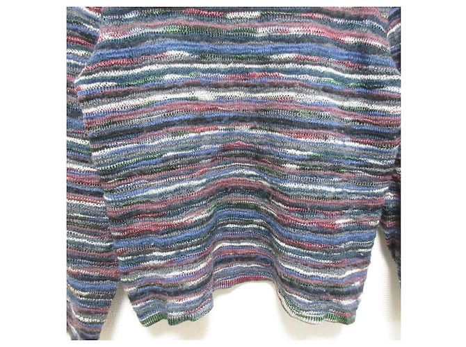 Autre Marque Missoni Strickpullover aus Woll-Mohair-Mischung Mehrfarben - Ansicht 5