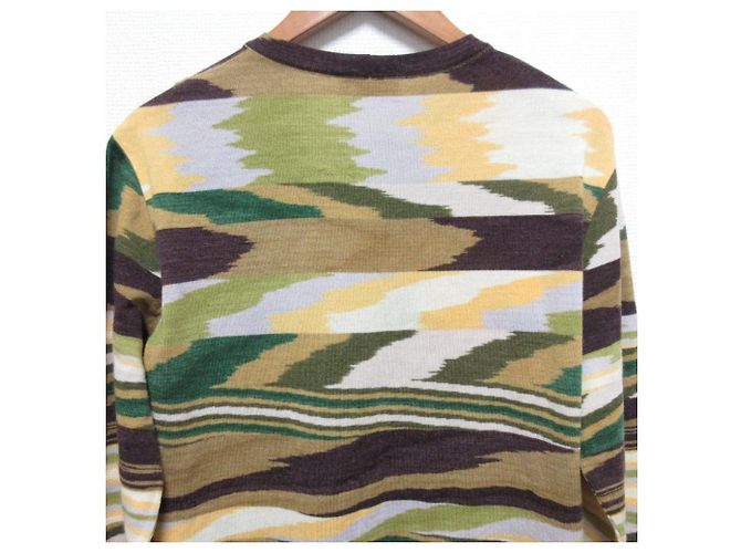 Autre Marque Missoni Wollstrickpullover Gelb - Ansicht 4