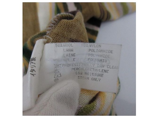 Autre Marque Missoni Wollstrickpullover Gelb - Ansicht 9