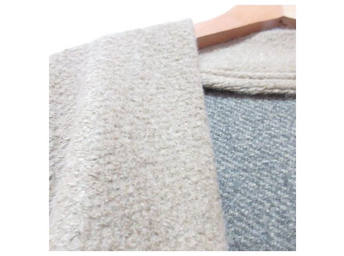 Autre Marque Chaqueta sin cuello SEADRAKE Castaño Camello - vista 3