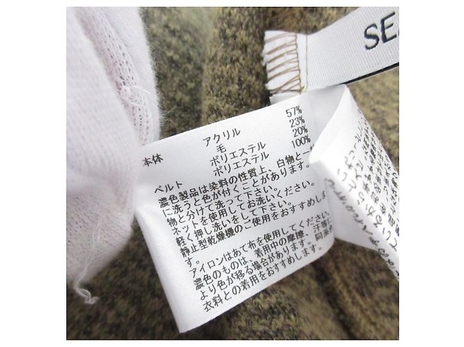 Autre Marque Chaqueta sin cuello SEADRAKE Castaño Camello - vista 9