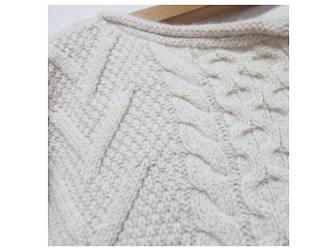 Autre Marque CURRENTAGE Cable Knit Sweater Wool - view 3