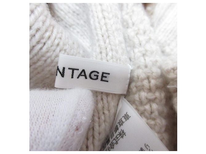 Autre Marque CURRENTAGE Cable Knit Sweater Wool - view 9