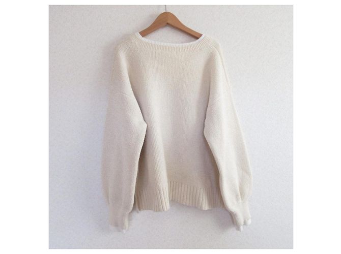 Autre Marque Simplicite Chenille-Pullover Beige - Ansicht 2